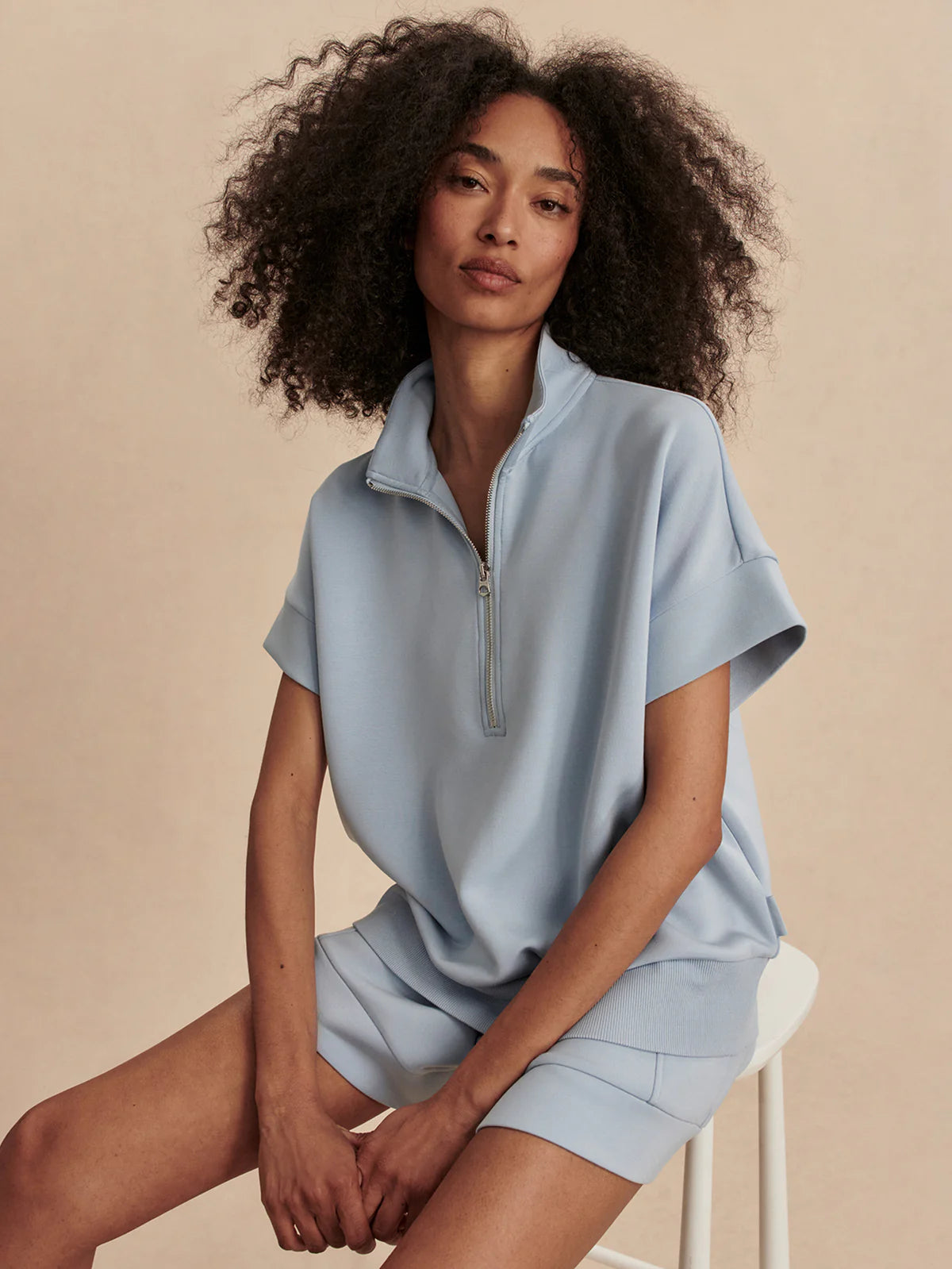 Ritchie Short Sleeve Sweat by Varley