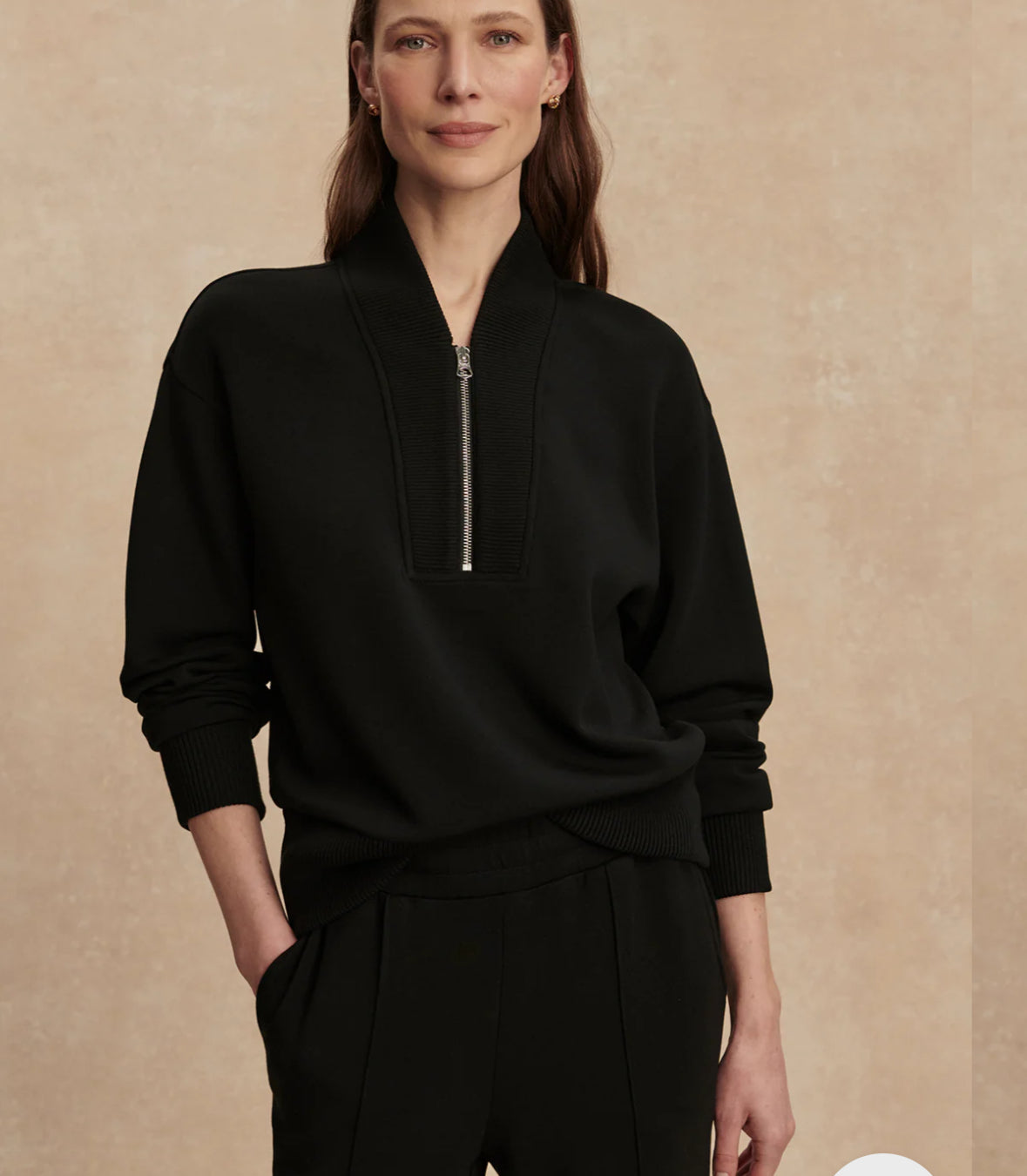 Sally Half-Zip Sweat